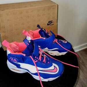 Size 7 Y (GS) Nike Air Griffey Max 1 Pink/Blue
